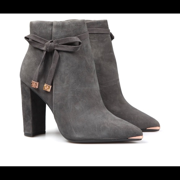 ted baker grey ankle boots